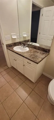 an empty room with an entryway