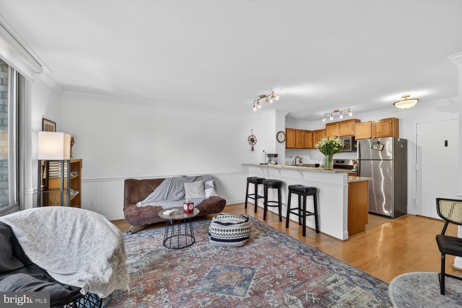 950 25th Street Northwest, Unit 406N Washington, DC 20037 - Photo 10 of 27 Great living & entertaining space