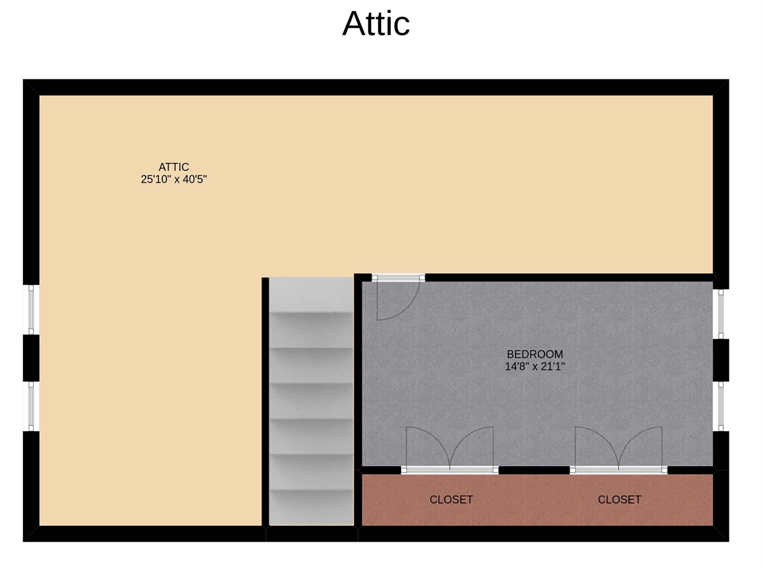 1640 Persinger Road Southwest Roanoke, VA 24015 - Photo 5 of 63 Attic