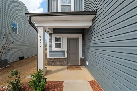 a view of a house with a door