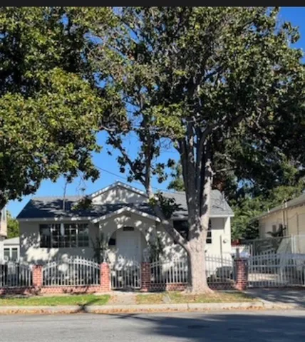 front view of a house with a ocean view