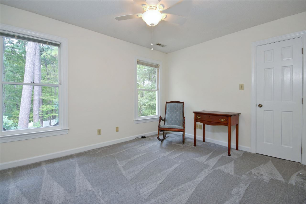 5216 Caber Road Raleigh, NC 27613 - Photo 16 of 25 Includes new (2018) plush carpet, walk in closet and views to the backyard 4th Bedroom w Walk in Closet
