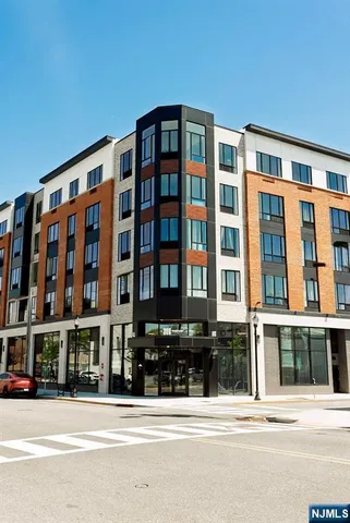 a front view of a building