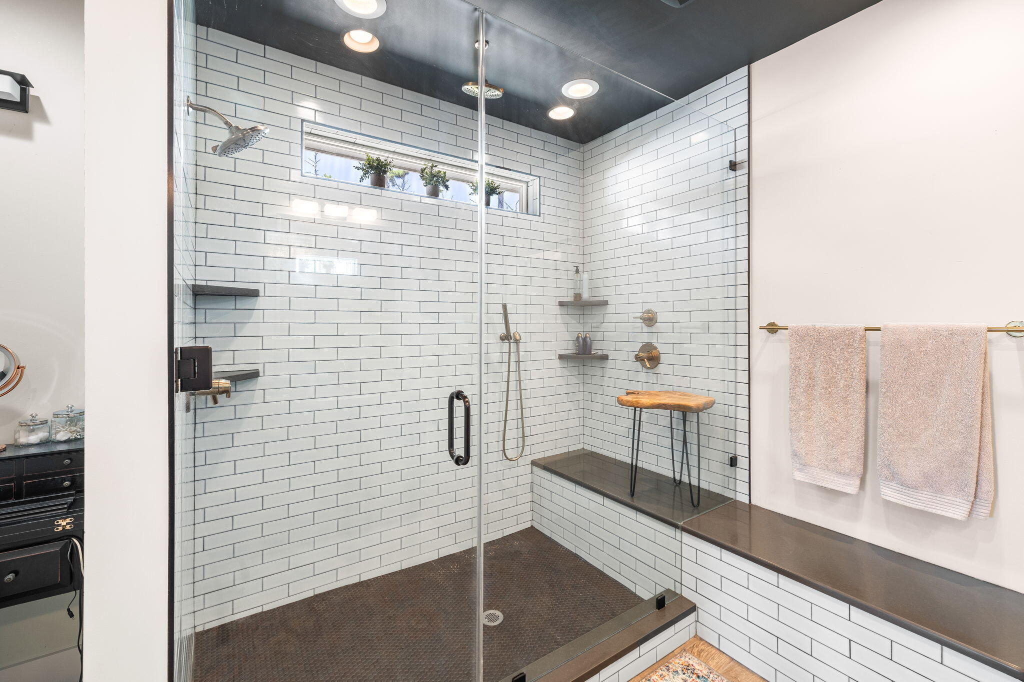 342 Thompson Road Santa Rosa Beach, FL 32459 - Photo 28 of 39 Primary Shower with Bench