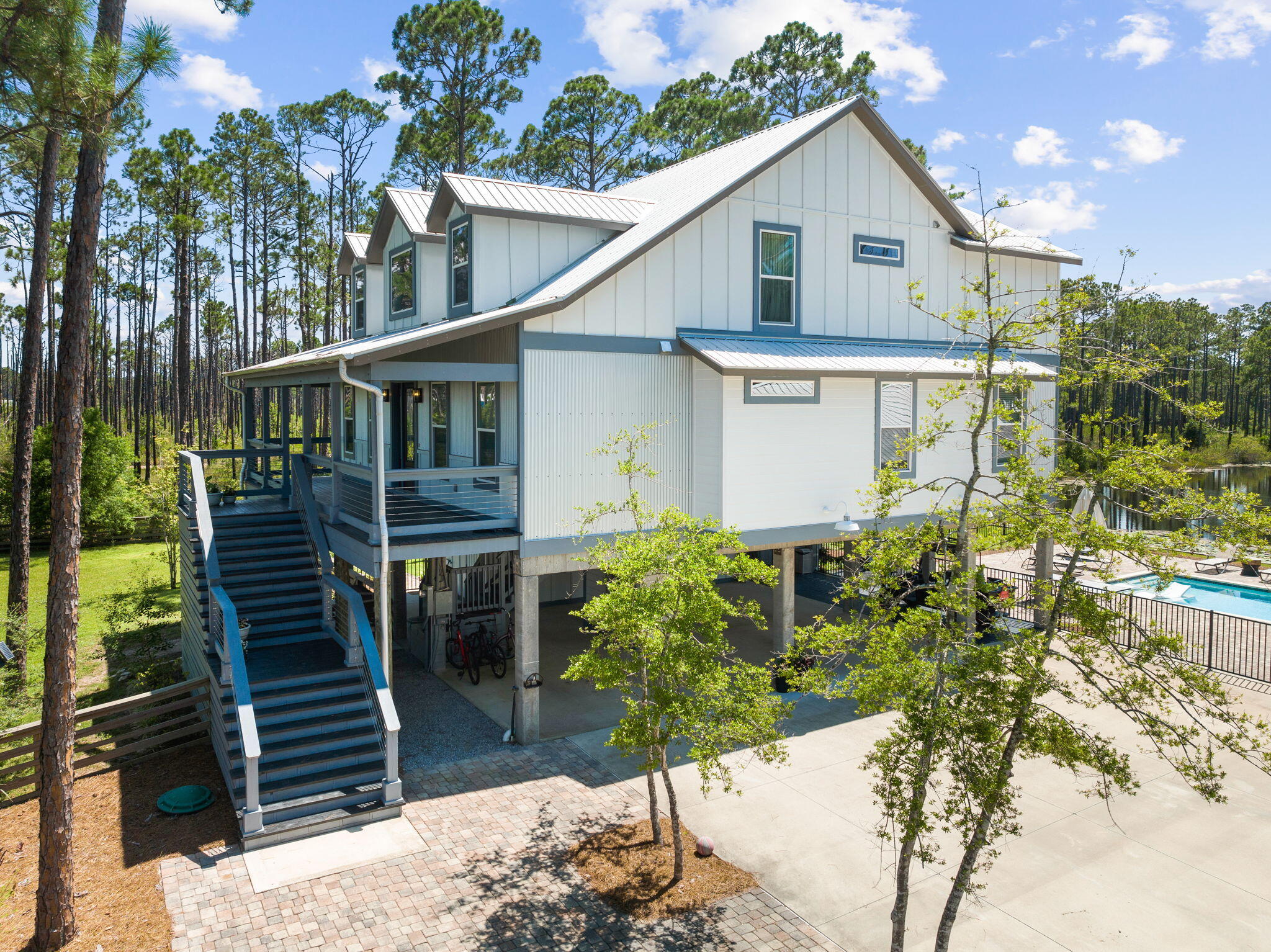 342 Thompson Road Santa Rosa Beach, FL 32459 - Photo 6 of 39 Front Porch Entry