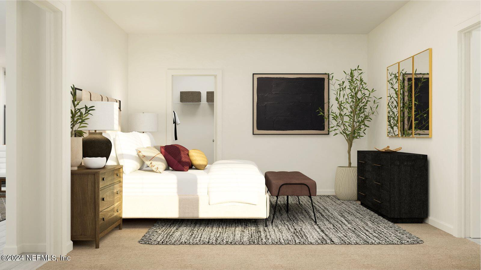 117 Round Robin Run St. Johns, FL 32259 - Photo 15 of 17 a living room with furniture and a flat screen tv