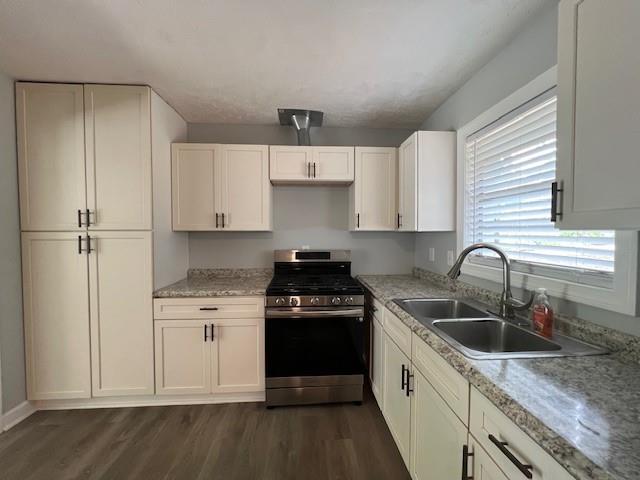 6935 Fielder Road Rex, GA 30273 - Photo 9 of 22 a kitchen with a sink stove top oven and cabinets