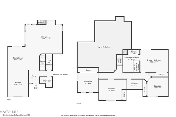 $549,900 | 2654 Redington Street, Palmdale, CA 93551