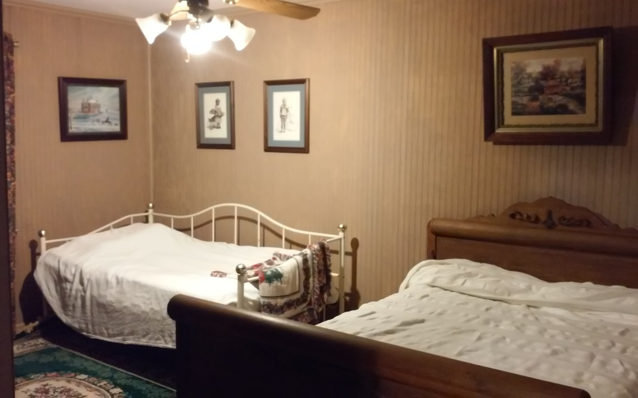 8200 Bethel Road Prospect, TN 38477 - Photo 28 of 50 a bedroom with a bed and lamp