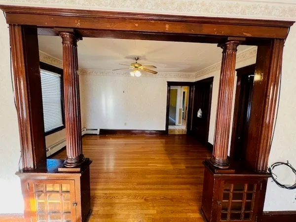 a view of a entryway door of the house