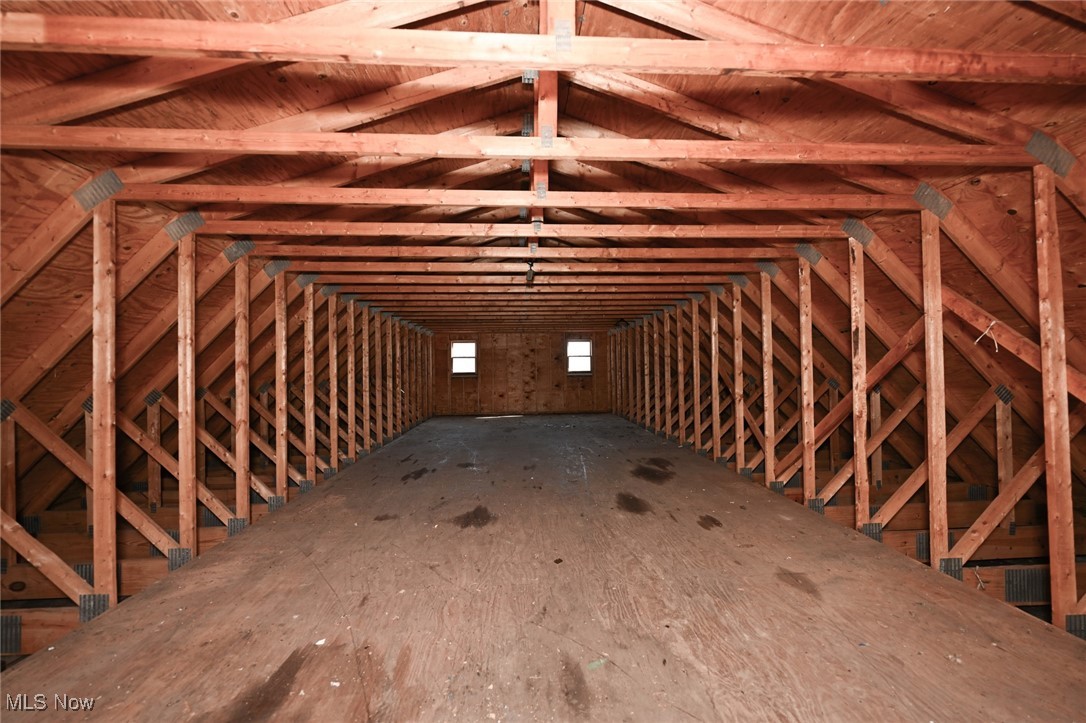 14328 Calaboone Road Doylestown, OH 44230 - Photo 37 of 45 View of unfinished area, second level of garage