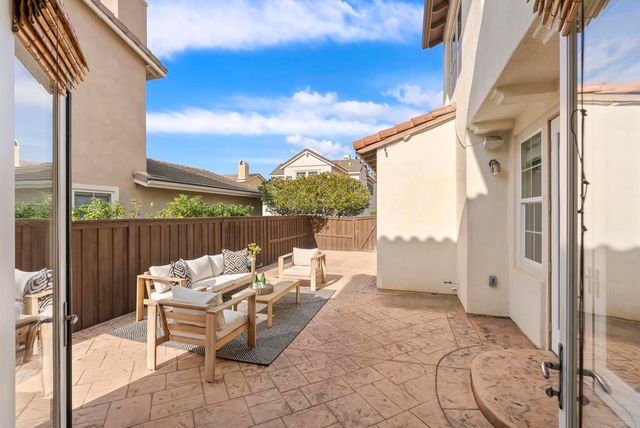 a patio view with patio