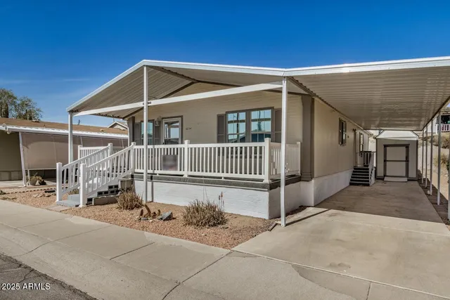 a view of a house with a outdoor space