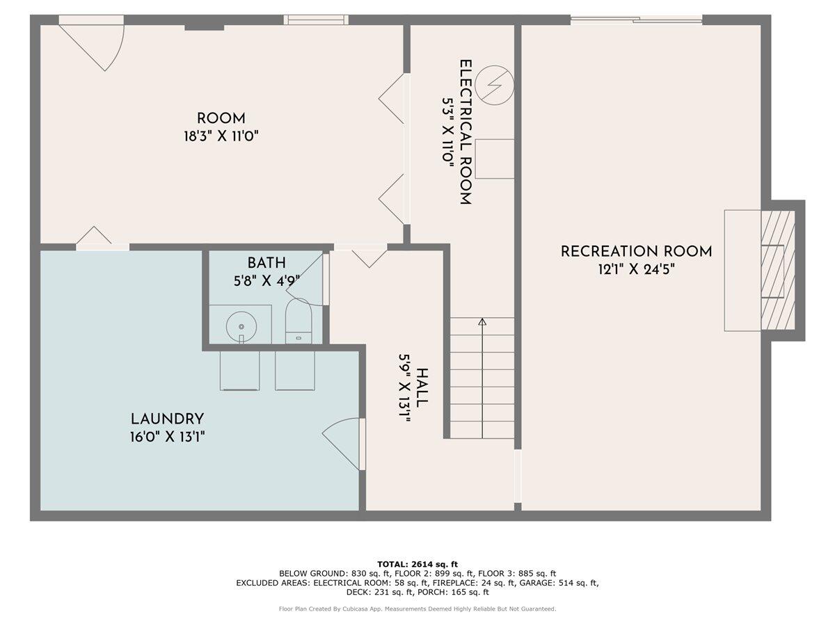 5312 Huntridge Road Roanoke, VA 24012 - Photo 44 of 47 01-Floorplan