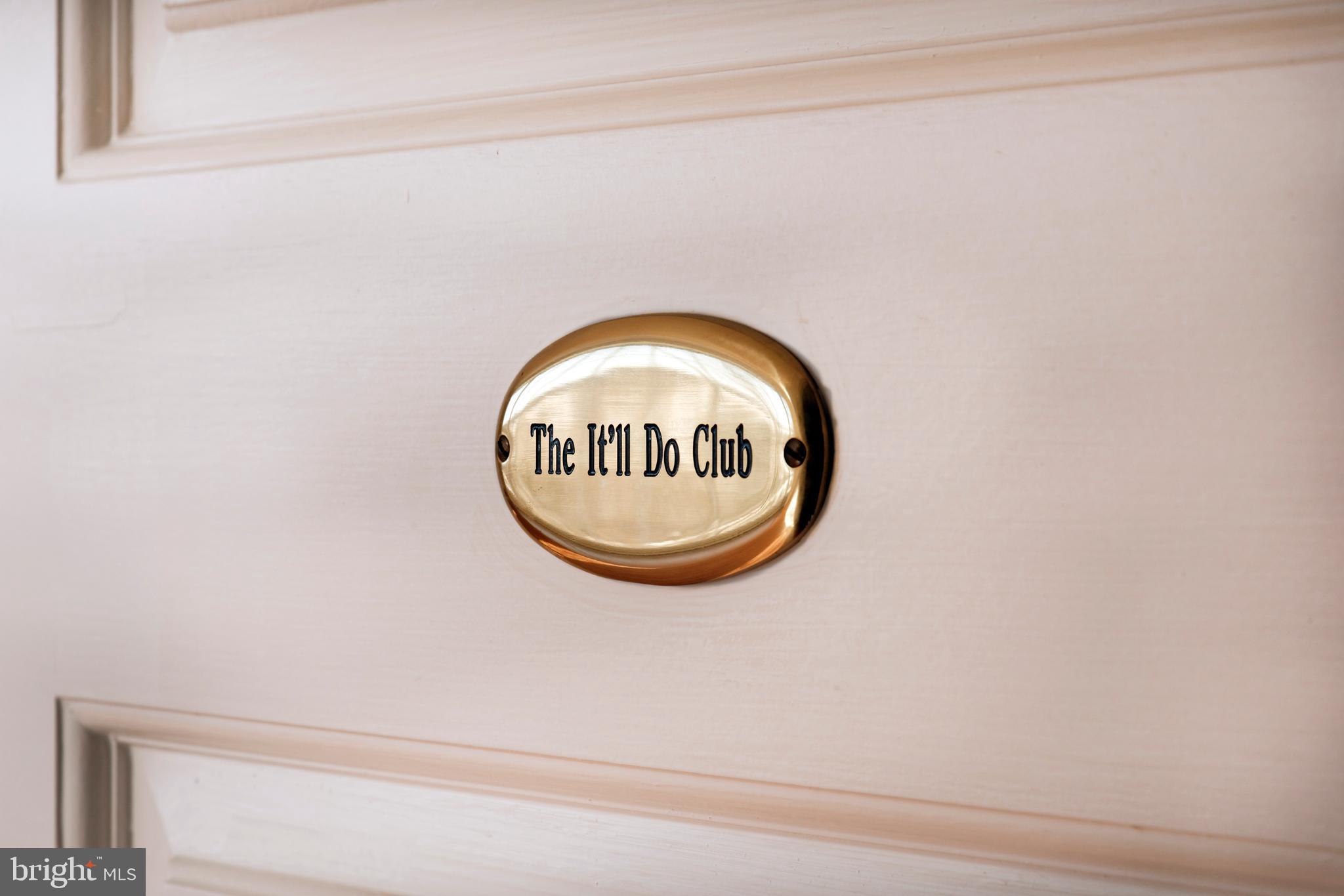 2224 Crenshaw Road Upperville, VA 20184 - Photo 17 of 50 Sign on the living room door from an earlier owner