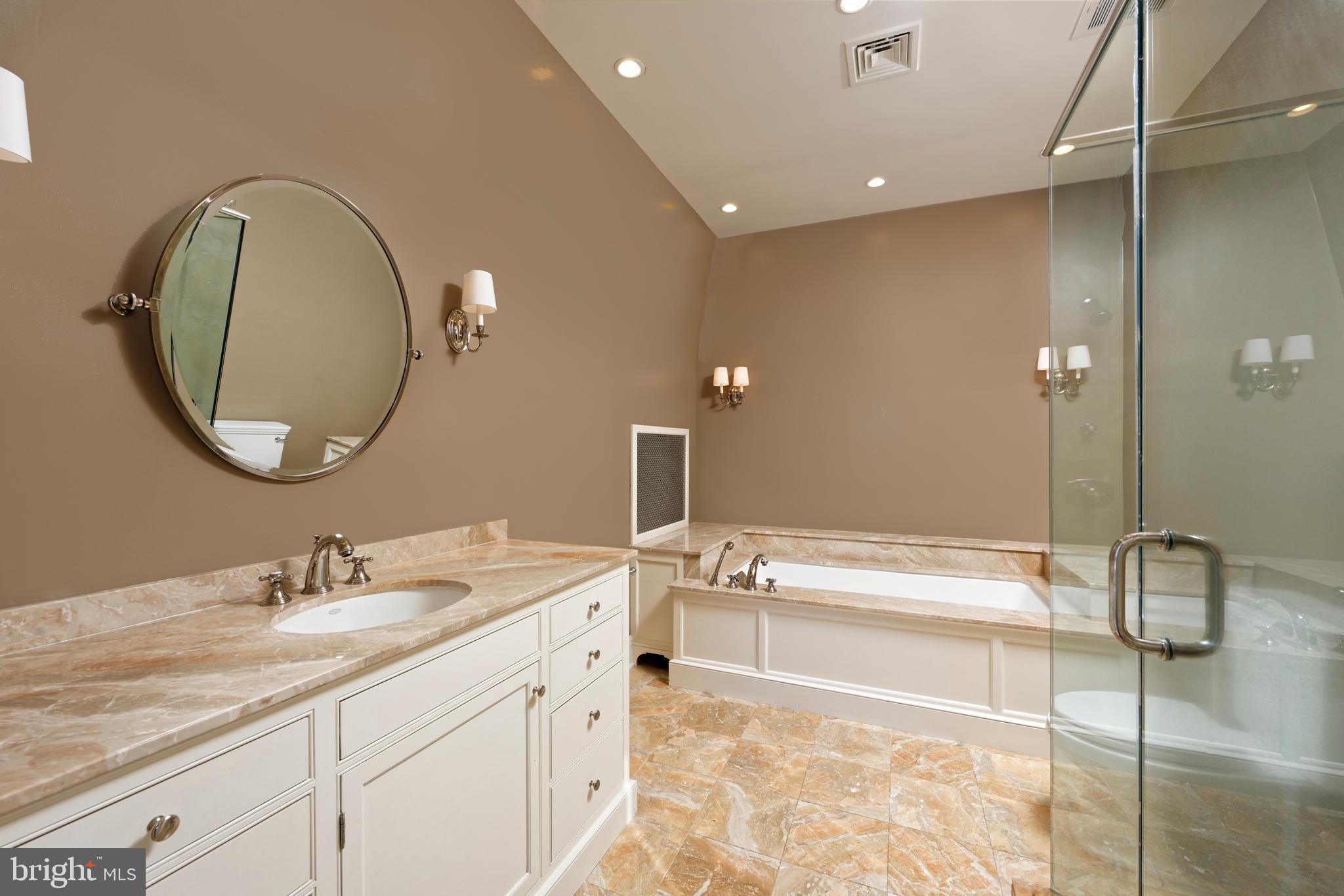 2224 Crenshaw Road Upperville, VA 20184 - Photo 23 of 50 "Her" bathroom with soaking tub & separate shower