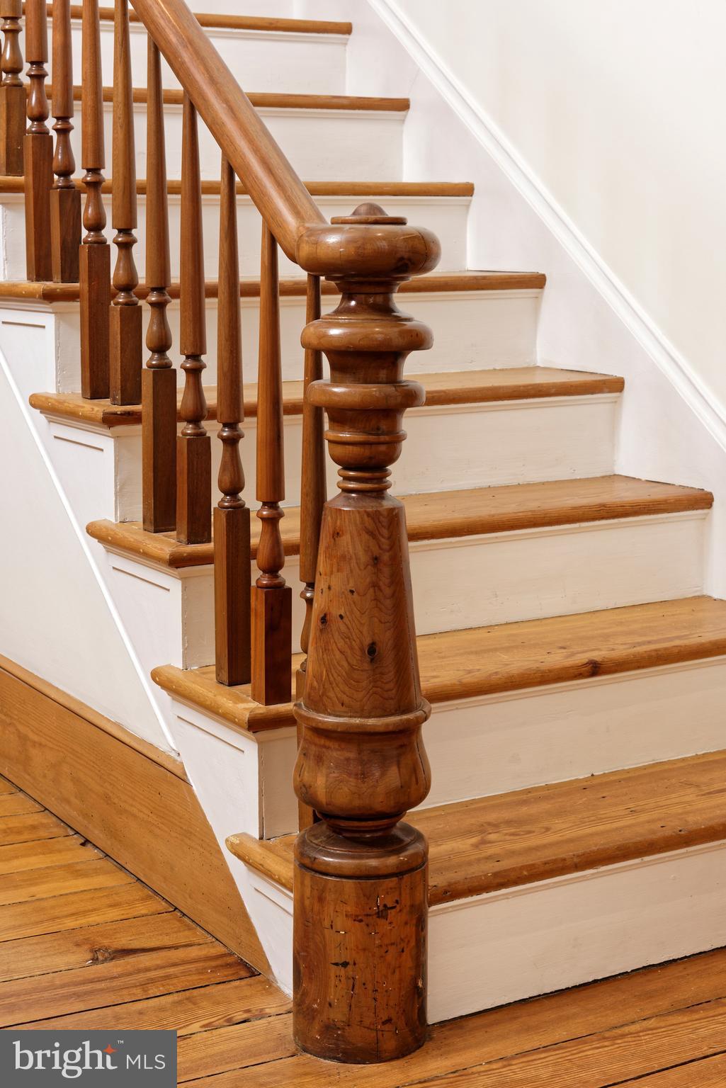 2224 Crenshaw Road Upperville, VA 20184 - Photo 28 of 50 Center hall staircase up to 2 more guest bedrooms