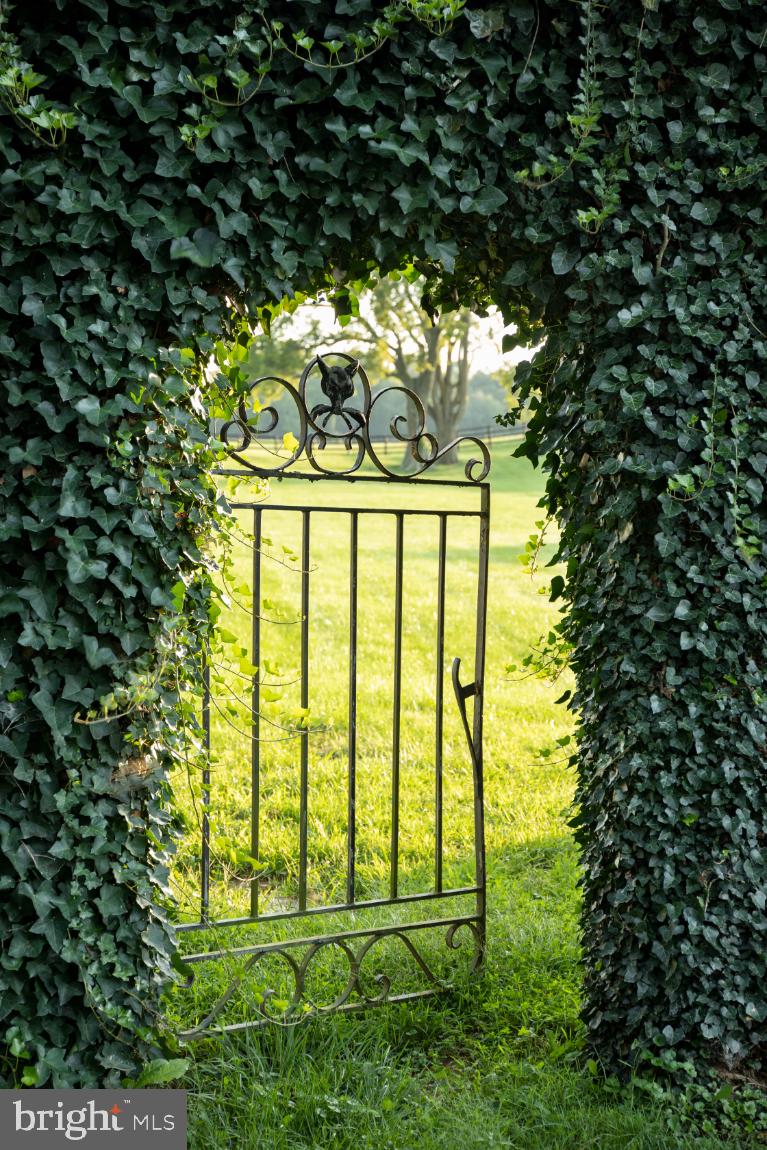 2224 Crenshaw Road Upperville, VA 20184 - Photo 40 of 50 Iron gate in lower circa 1800's garden wall