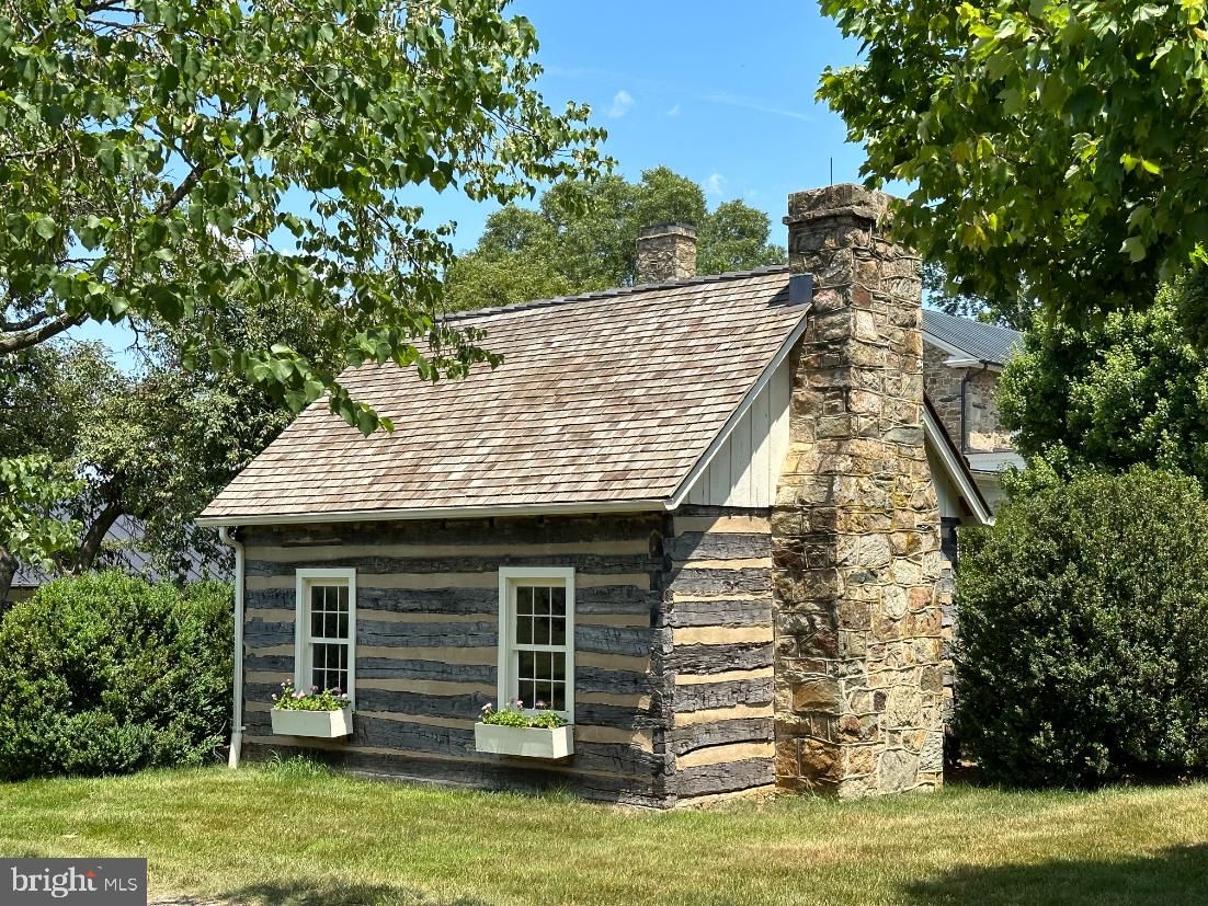 2224 Crenshaw Road Upperville, VA 20184 - Photo 46 of 50 Restored log cabin near the main house