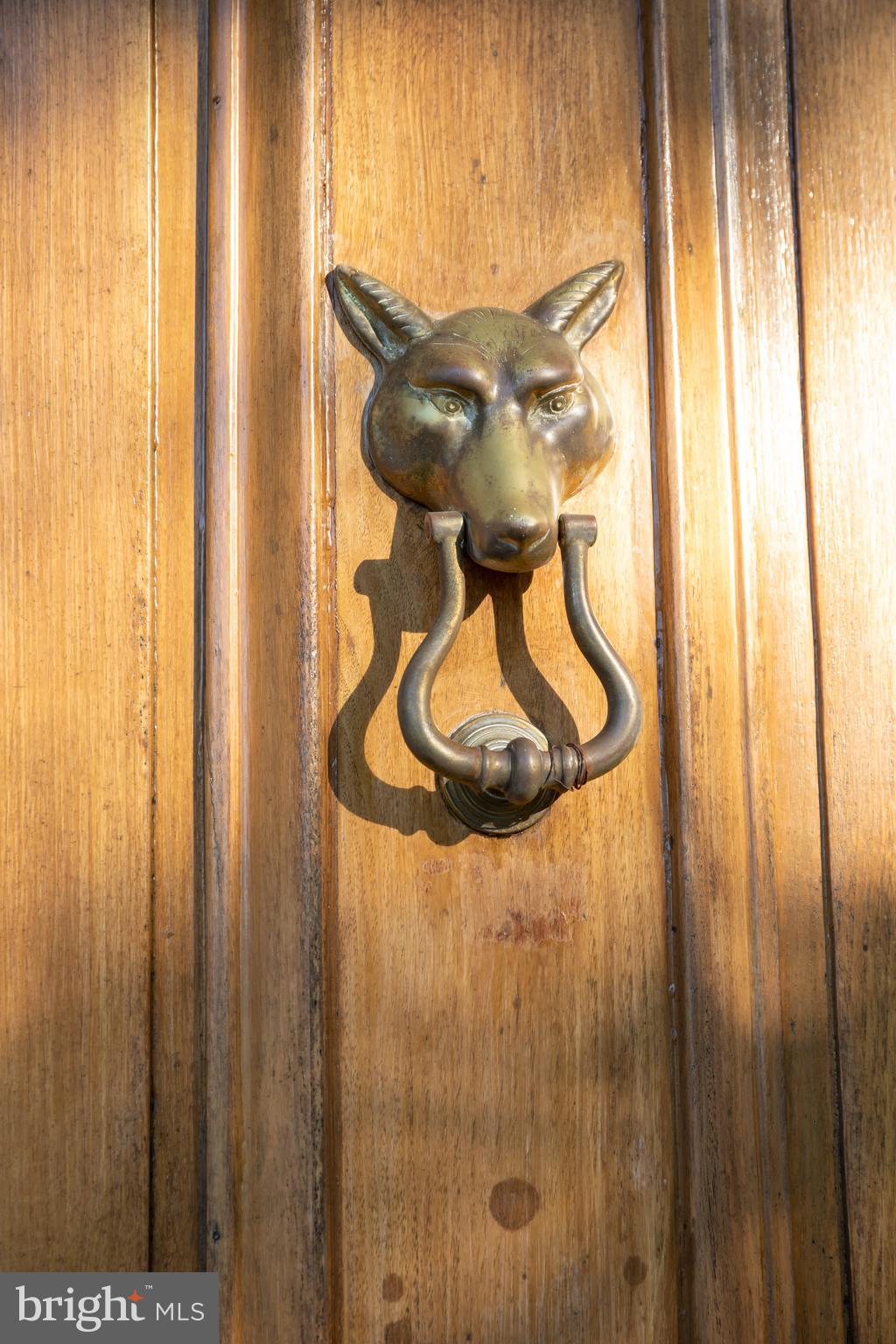 2224 Crenshaw Road Upperville, VA 20184 - Photo 8 of 50 Fox front door knocker