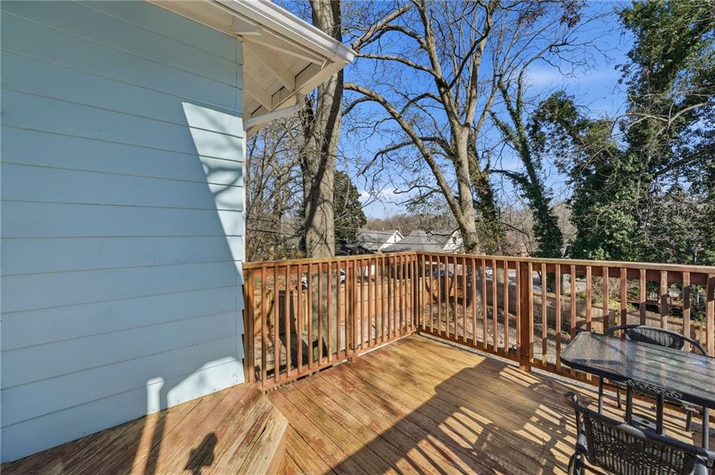 1420 Sylvan Road Southwest Atlanta, GA 30310 - Photo 19 of 43 a view of balcony and wooden