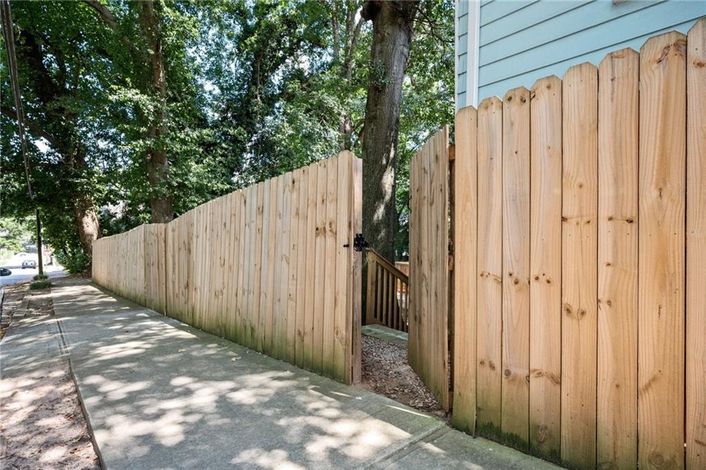 1420 Sylvan Road Southwest Atlanta, GA 30310 - Photo 44 of 51 a view of a wooden fence
