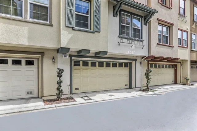 a front view of a building