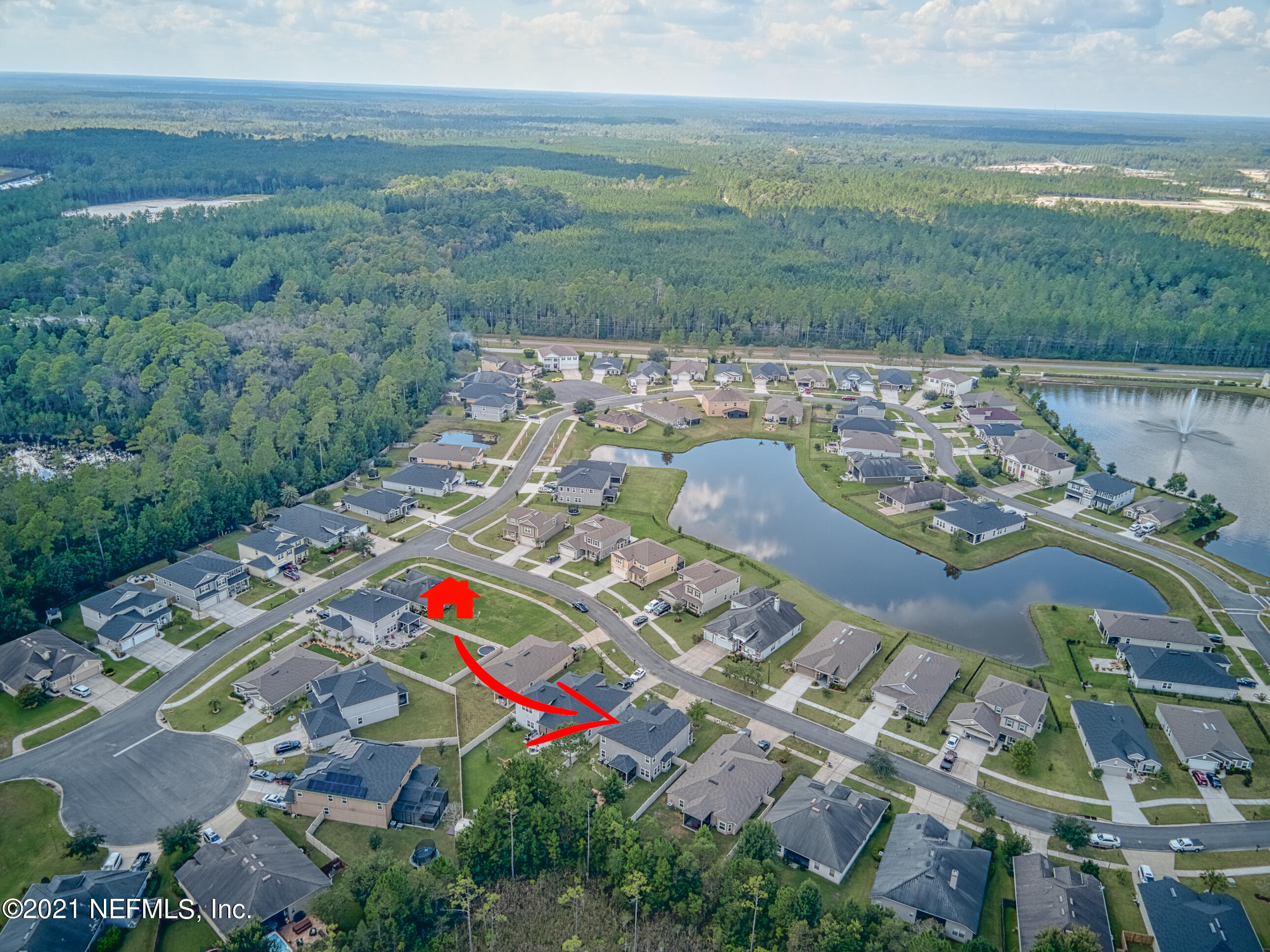 75034 Glen Spring Way Yulee, FL 32097 - Photo 32 of 38 lot aerial