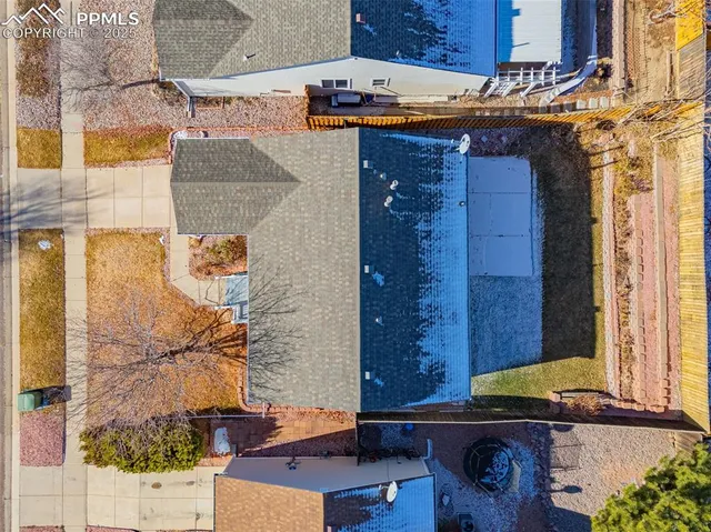 a view of brick wall