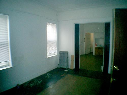 352 South Hamlin Boulevard Chicago, IL 60624 - Photo 3 of 12 a view of an front door and a bathroom