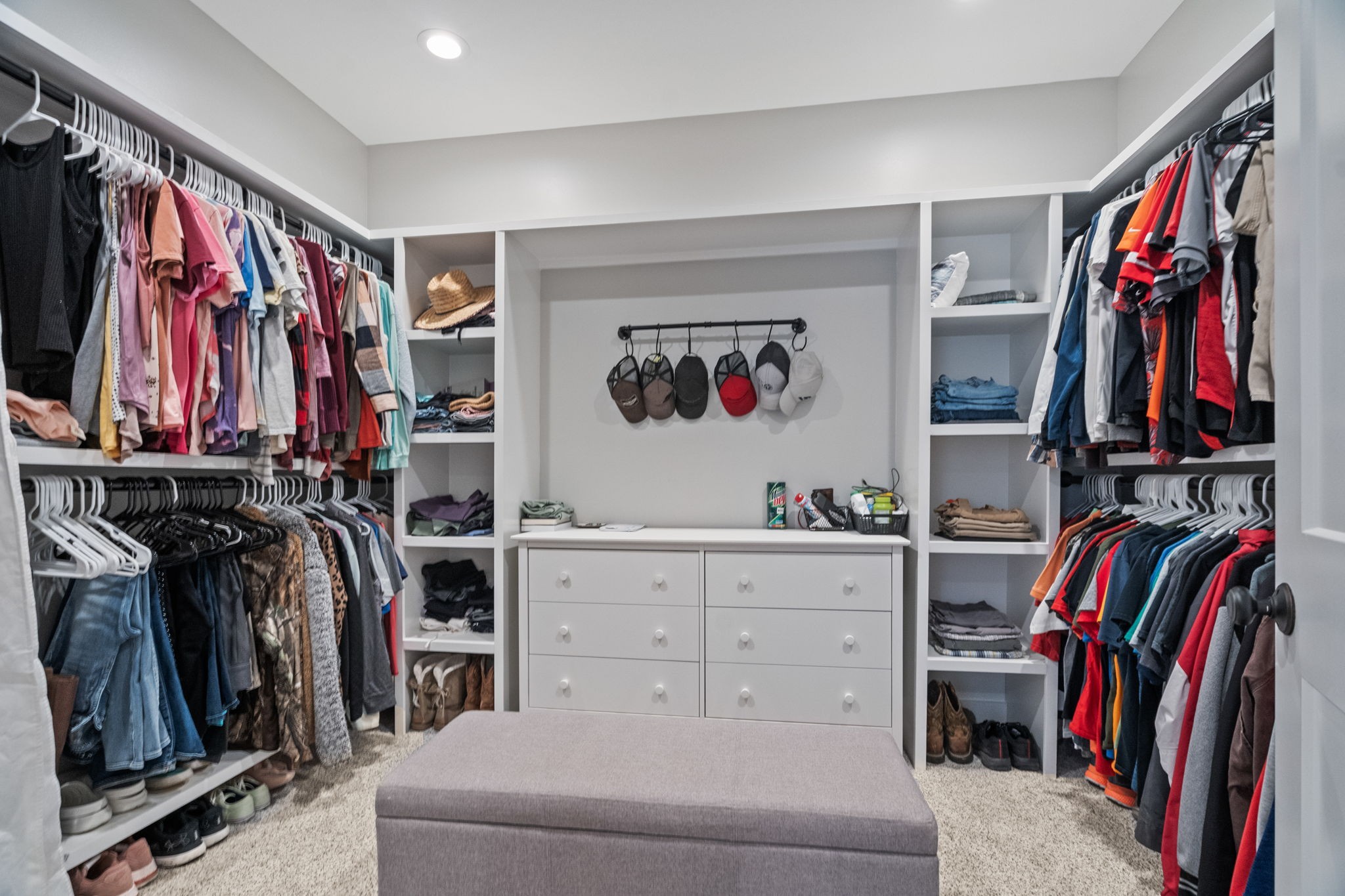 1155 Maxwell Branch Road Cottontown, TN 37048 - Photo 41 of 69 a view of walk in closet with clothes and shoes