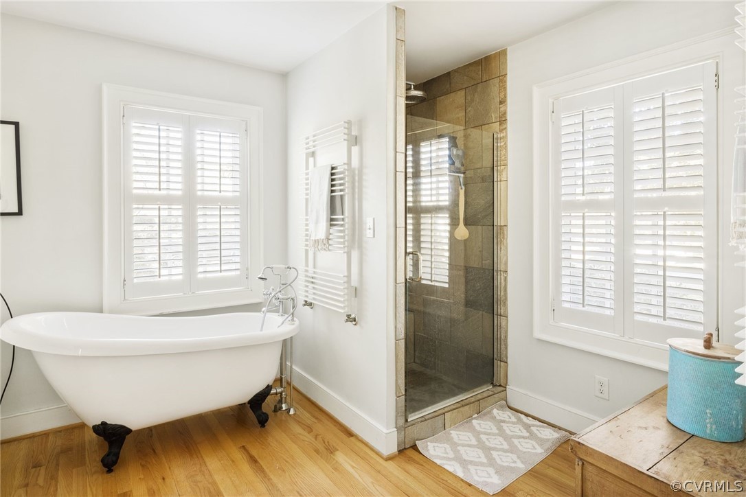 3807 Dover Road Richmond, VA 23221 - Photo 24 of 44 Beautiful master bath with clawfoot tub, shower an