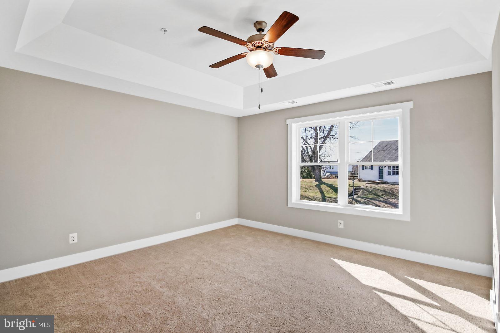 28 Whitney Road Severna Park, MD 21146 - Photo 12 of 30 Master Bedroom Tray ceilings, ceiling fan,