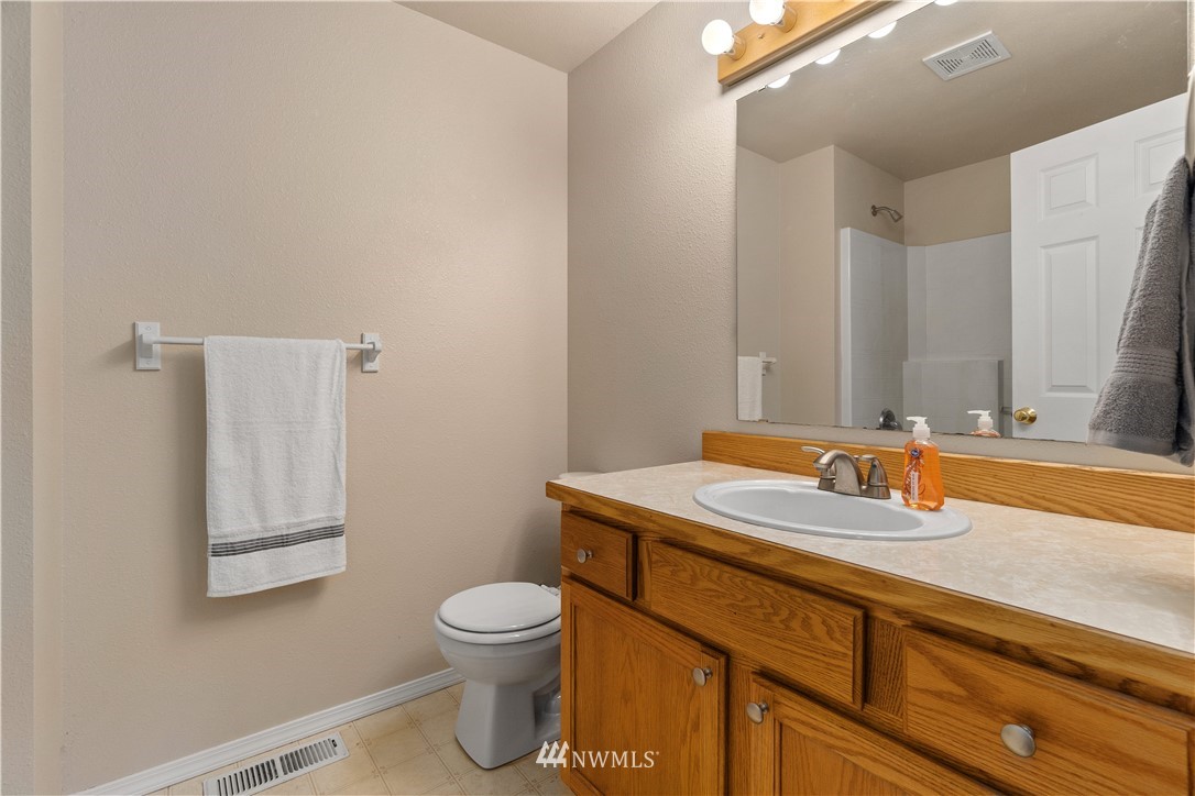 18126 Leitner Road Southwest Rochester, WA 98579 - Photo 24 of 29 a bathroom with a sink and a toilet