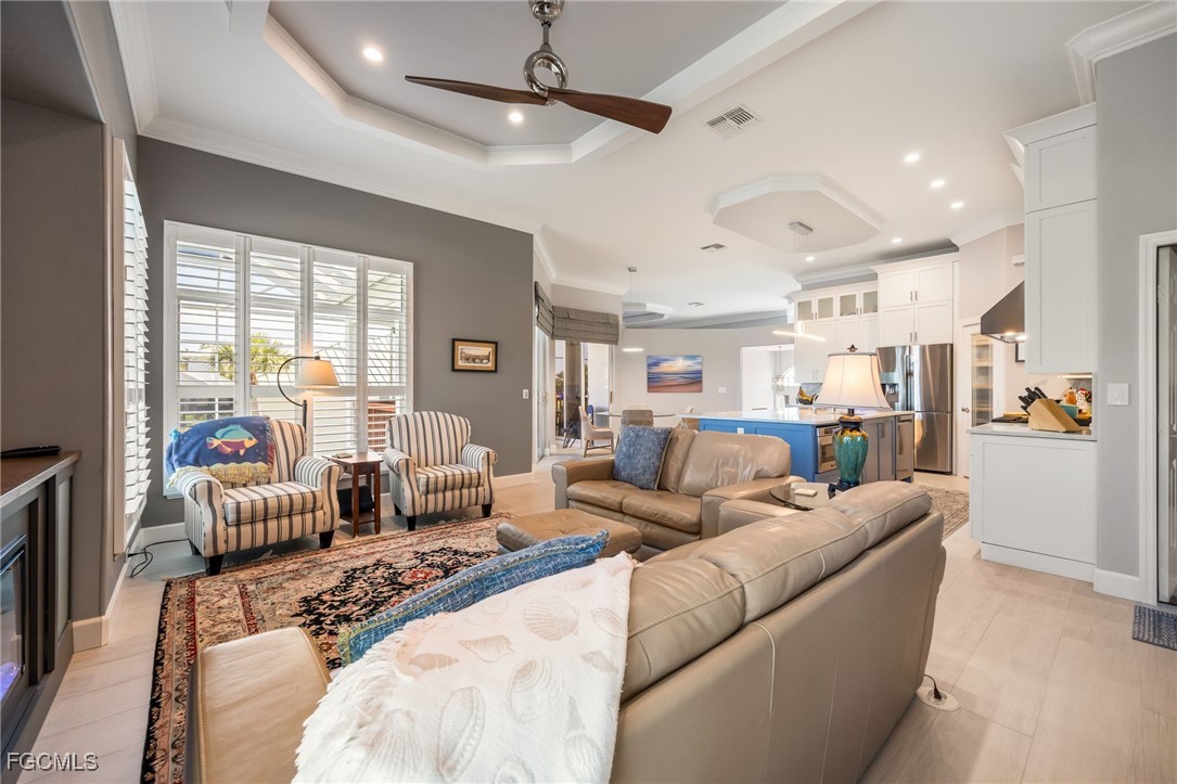 710 Birdie View Point Sanibel, FL 33957 - Photo 20 of 50 a living room with furniture and a large window