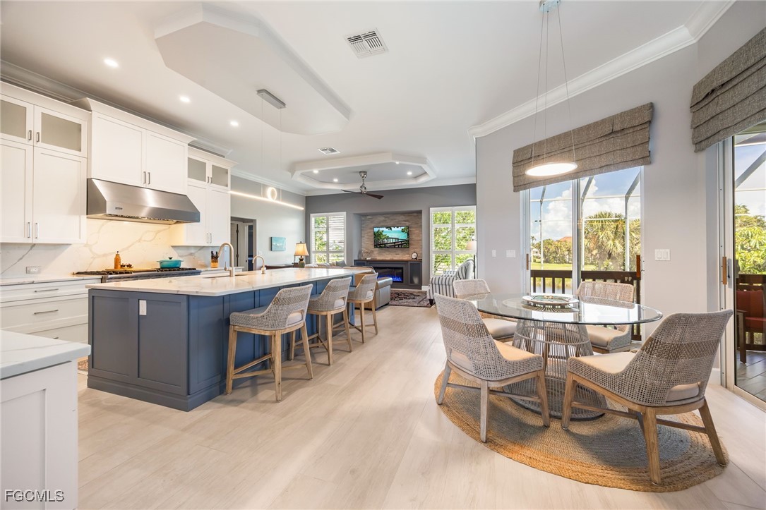 710 Birdie View Point Sanibel, FL 33957 - Photo 7 of 50 a view of a dining room with furniture window and outside view