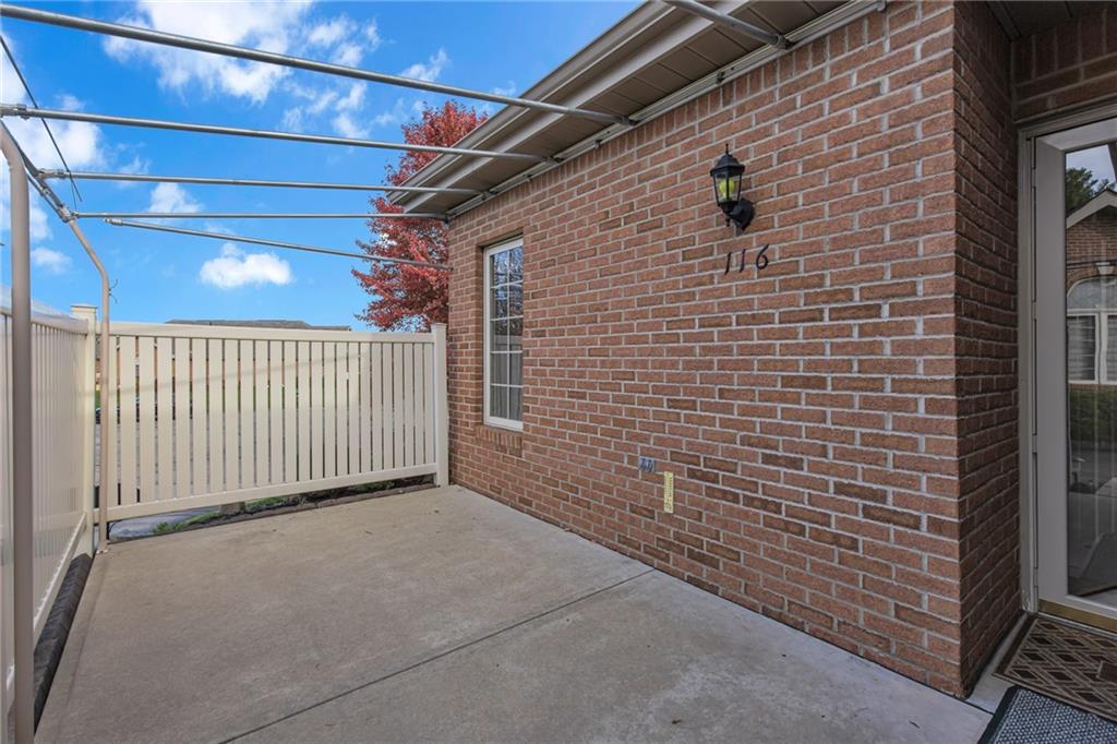 116 Windcrest Court Beaver Falls, PA 15010 - Photo 25 of 26 a view of a brick wall