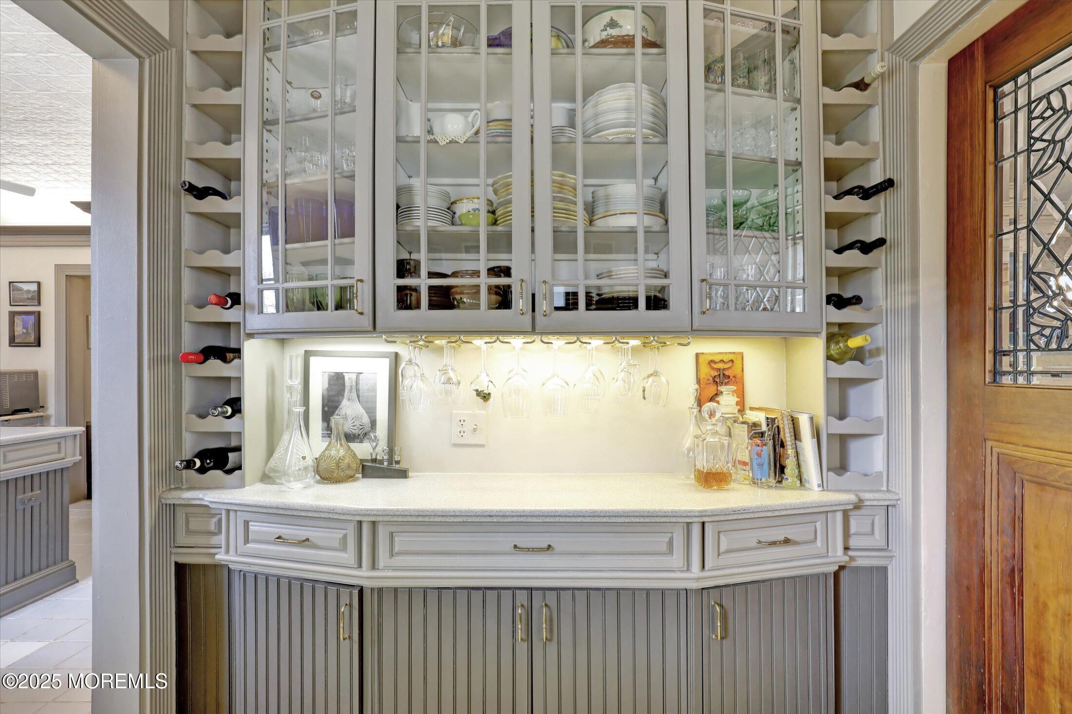 211 Cedar Avenue Allenhurst, NJ 07711 - Photo 20 of 69 a bathroom with a sink and a mirror