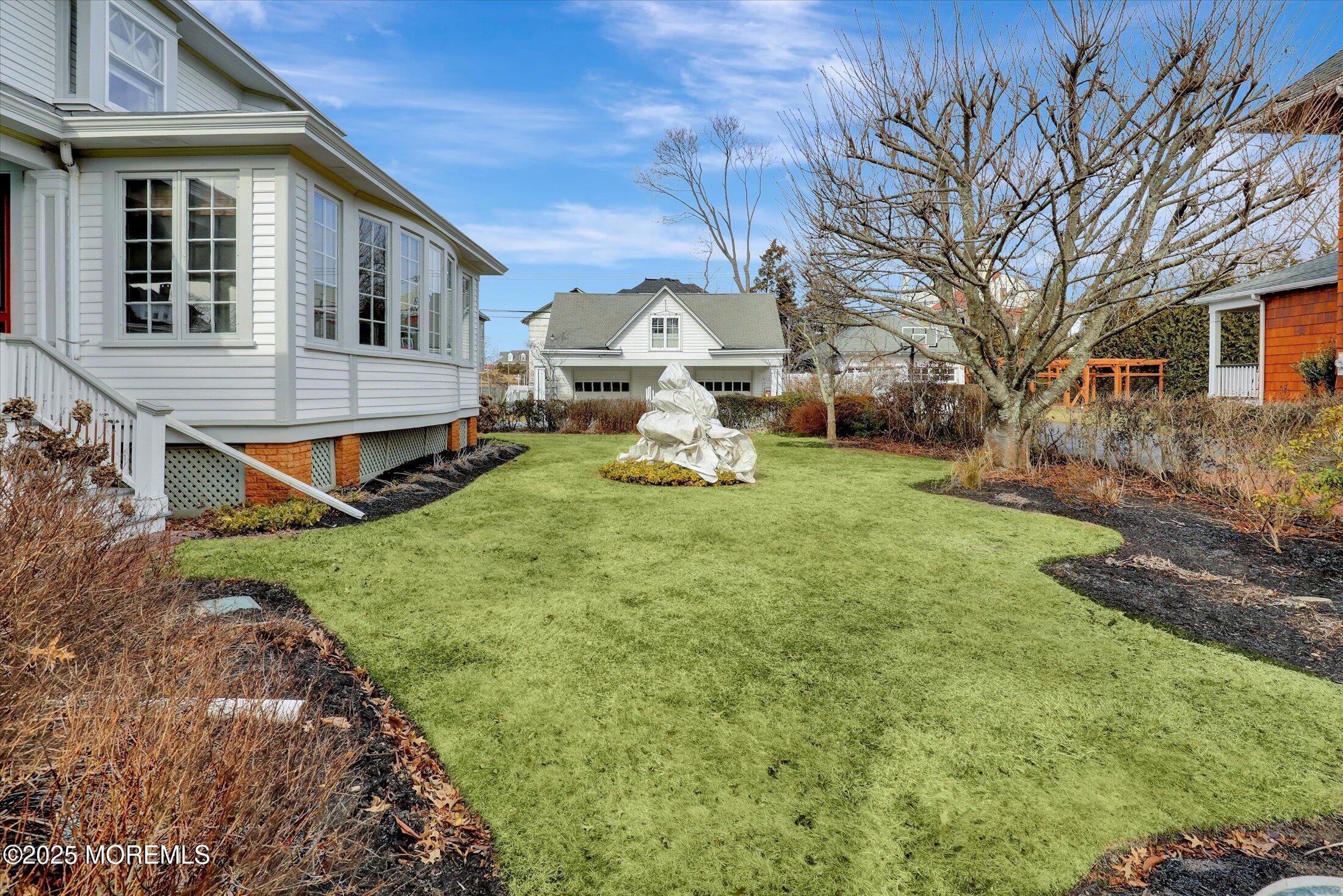 211 Cedar Avenue Allenhurst, NJ 07711 - Photo 49 of 69 a view of a house with backyard