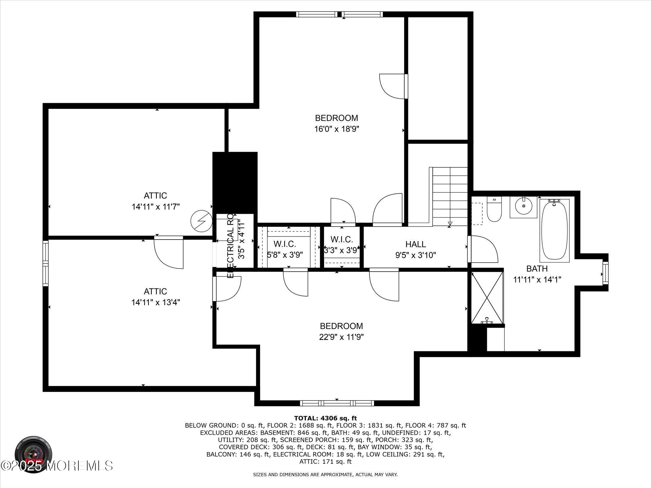 211 Cedar Avenue Allenhurst, NJ 07711 - Photo 63 of 69 02-4th_floor_211_cedar_avenue_allenhurst