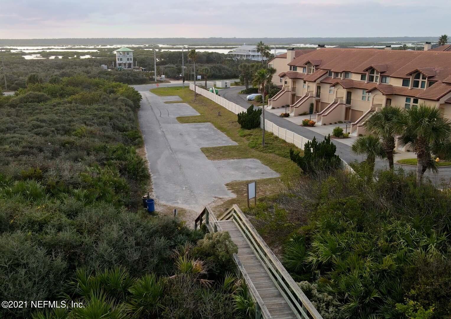 8115 A1A South St. Augustine, FL 32080 - Photo 49 of 50 an aerial view of residential houses with outdoor space and river