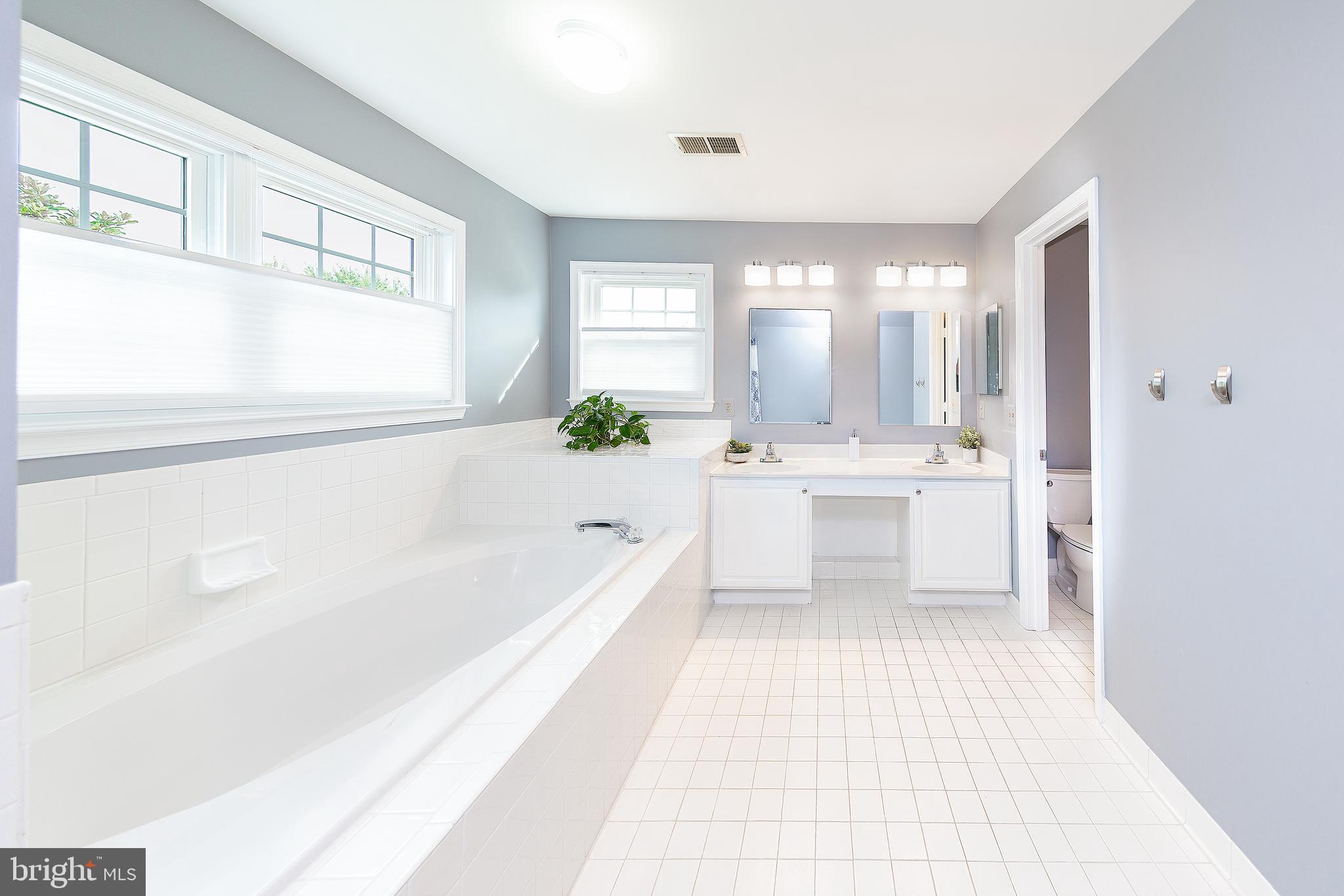 2314 Hurlingham Lane Reston, VA 20191 - Photo 16 of 40 Owner's Bathroom Dual Vanities