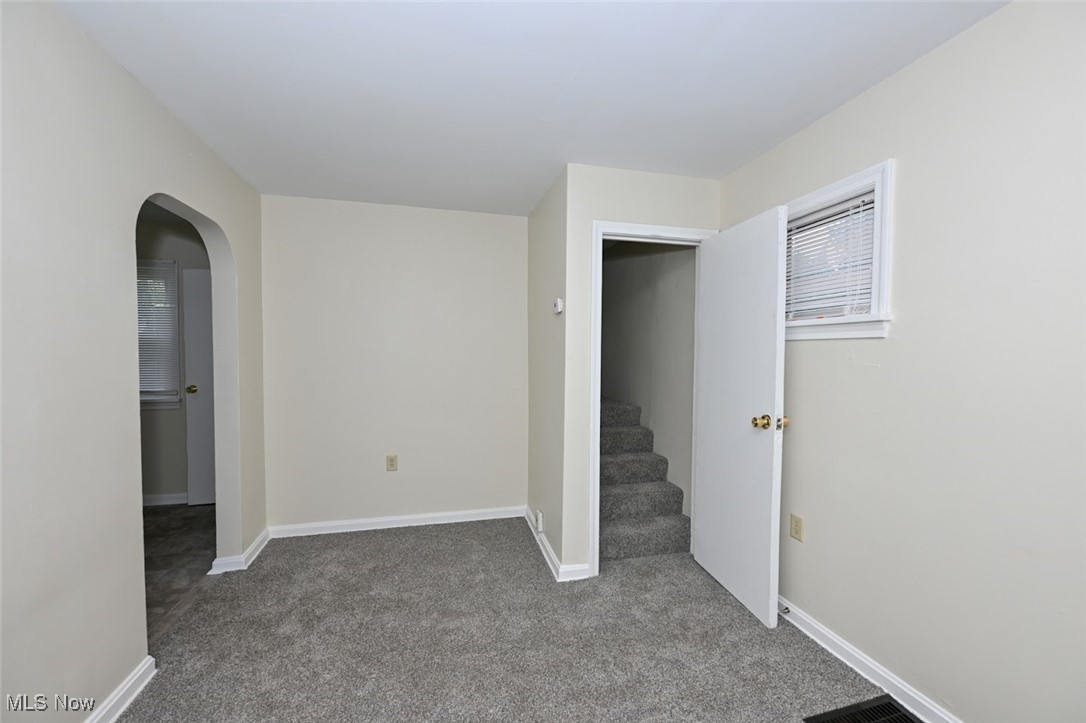 897 Reed Avenue Akron, OH 44306 - Photo 18 of 33 Unfurnished bedroom featuring dark carpet