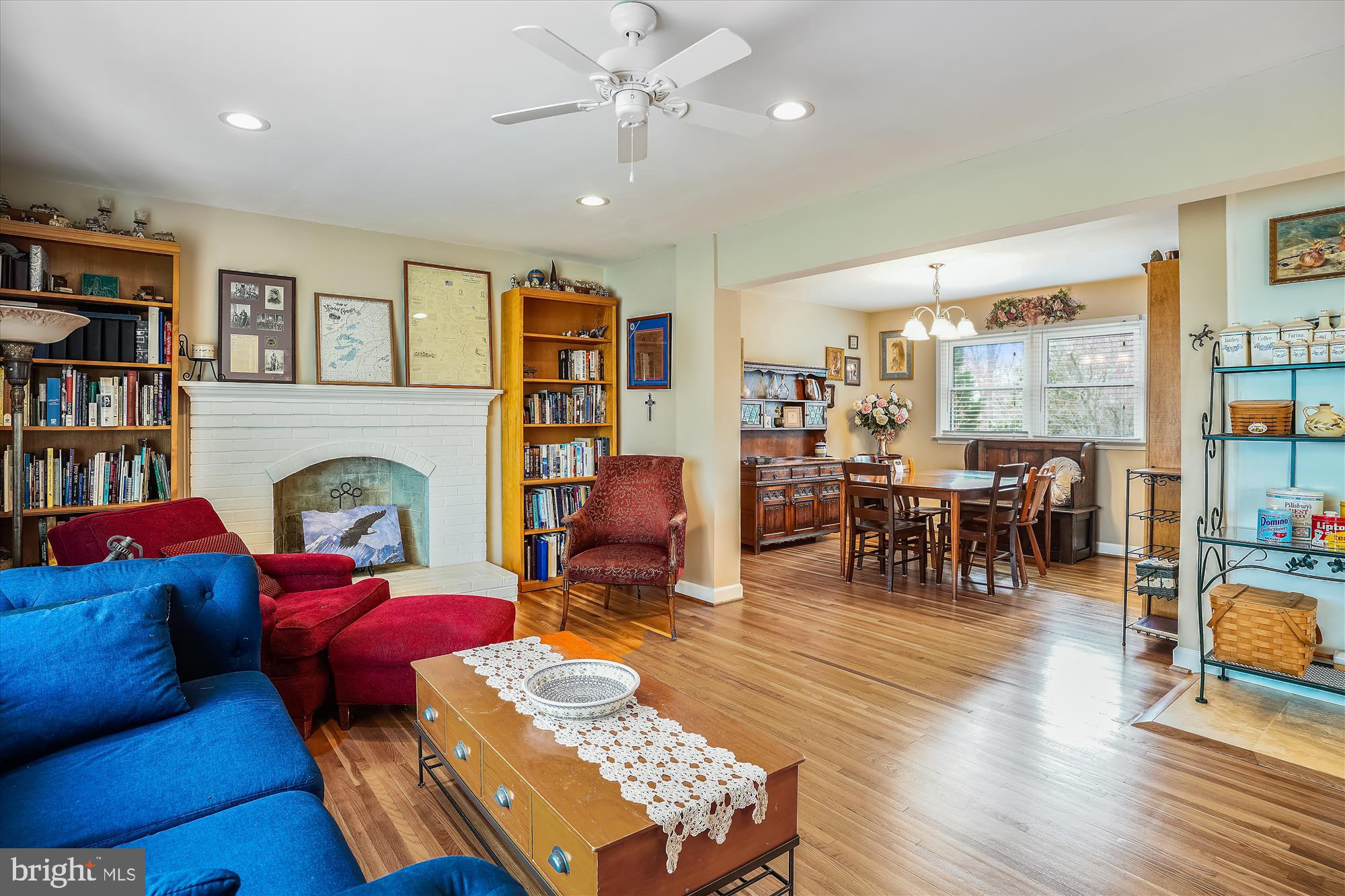 6610 Greenview Lane Springfield, VA 22152 - Photo 43 of 43 Open floor plan and gleaming hardwood floors.