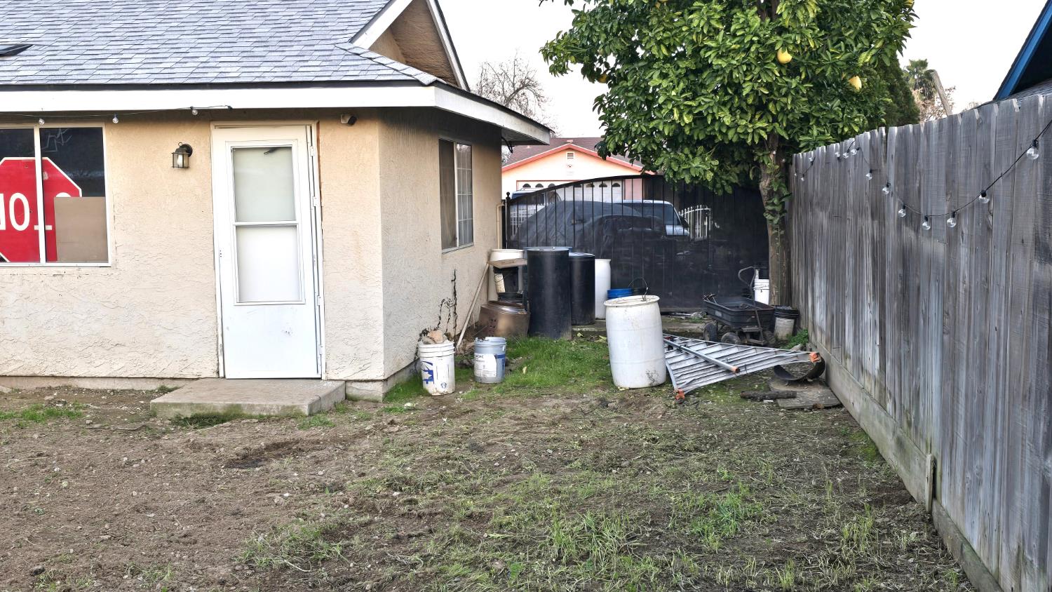 155 North Haney Avenue Reedley, CA 93654 - Photo 25 of 27 Backyard View 2 Norths Side Access for RV-etc.