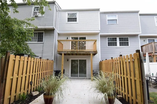 a view of a house with a wooden door