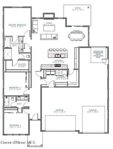 $1,024,000 | 1215 East Sleeping Deer Avenue, Hayden, ID 83835