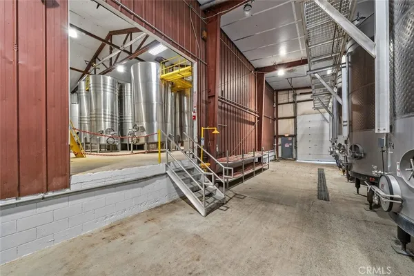 a view of a car park in front of a building