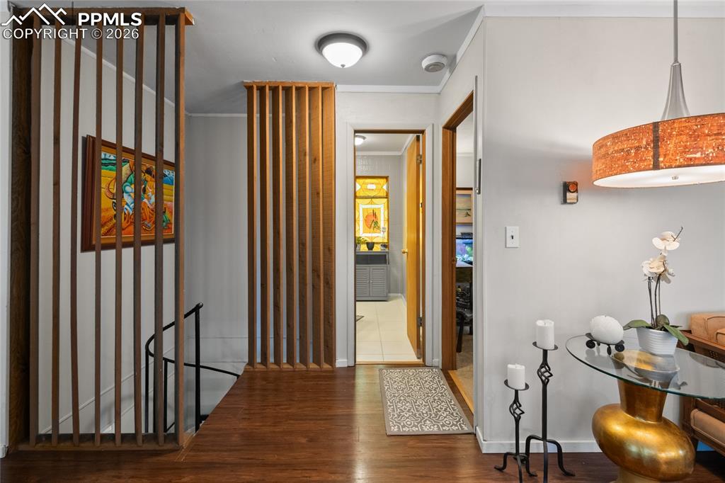 756 Spring Valley Drive Divide, CO 80814 - Photo 18 of 48 a view of a hallway with interior of the house