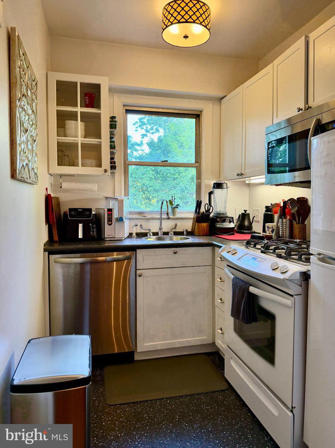 2500 Q Street Northwest, Unit 307 Washington, DC 20007 - Photo 12 of 13 Full kitchen with natural light.